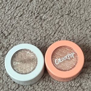 2 Colour Pop single eyeshadows